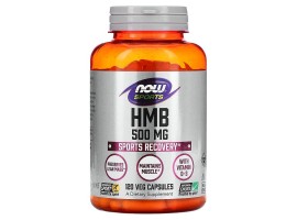 NOW Foods, Sports, HMB, 500 mg, 120 Veg Capsules NOW Foods, Sports, HMB, 500 mg, 120 Veg Capsules